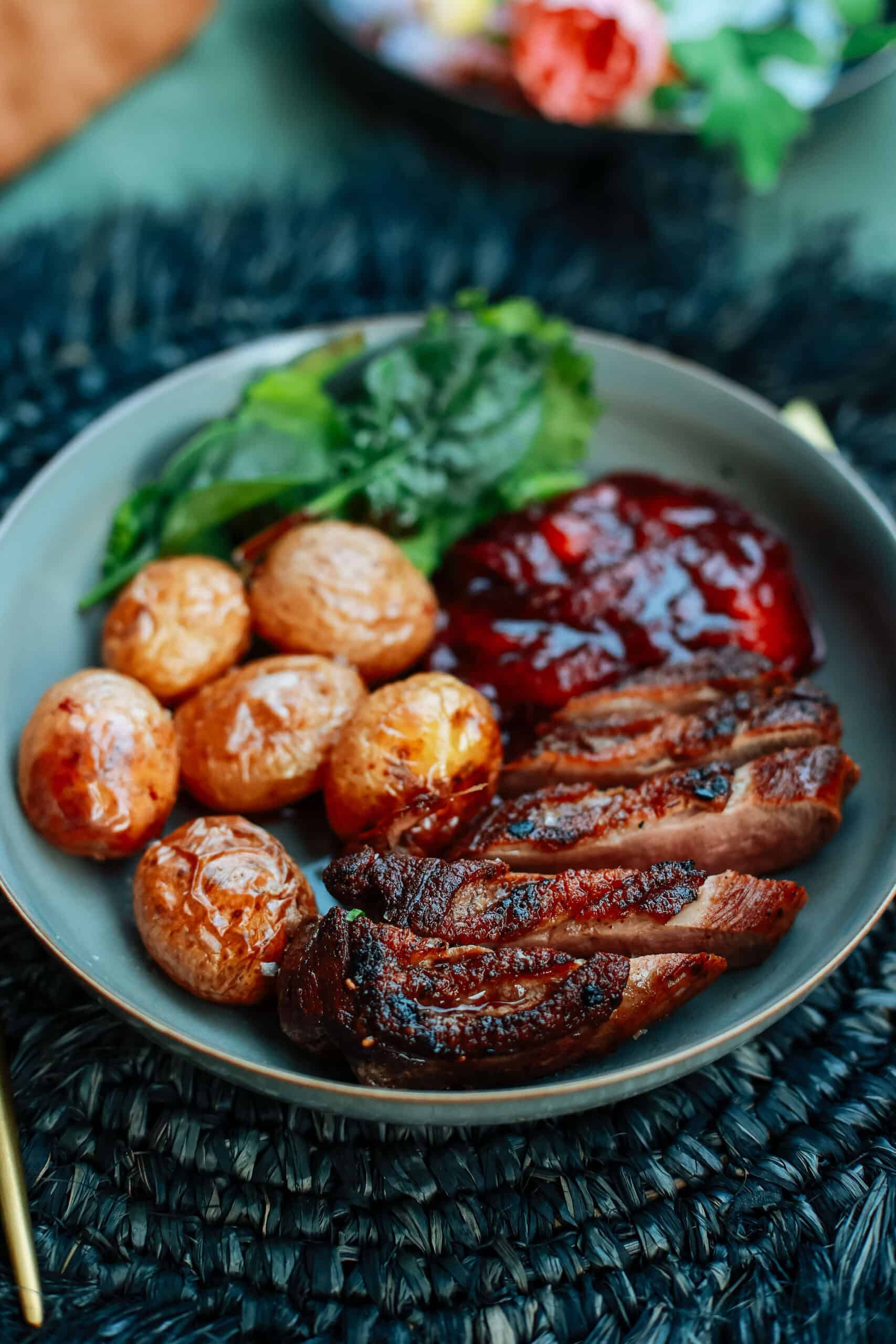 Rozé kacsamell vörösboros szilvával