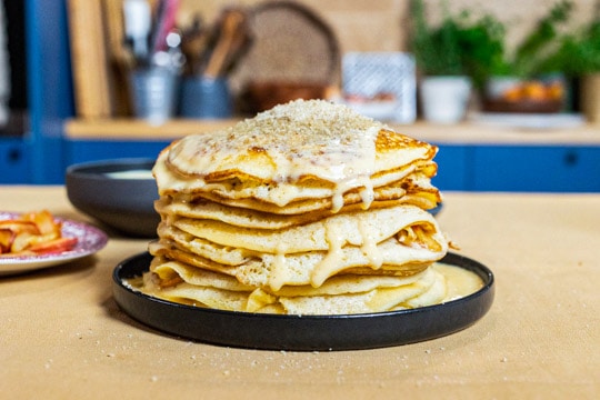 Őszi csúsztatott palacsinta