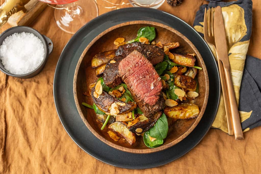 Steak kávés fűszerkéregben