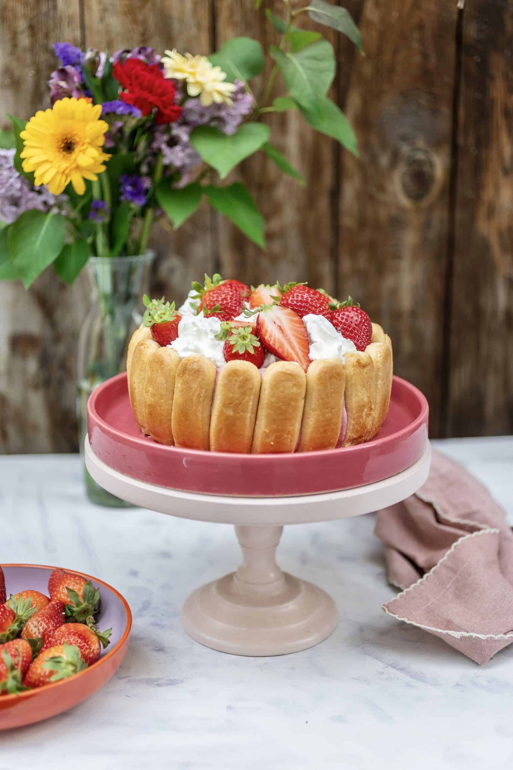 Epres Charlotte sütés nélkül