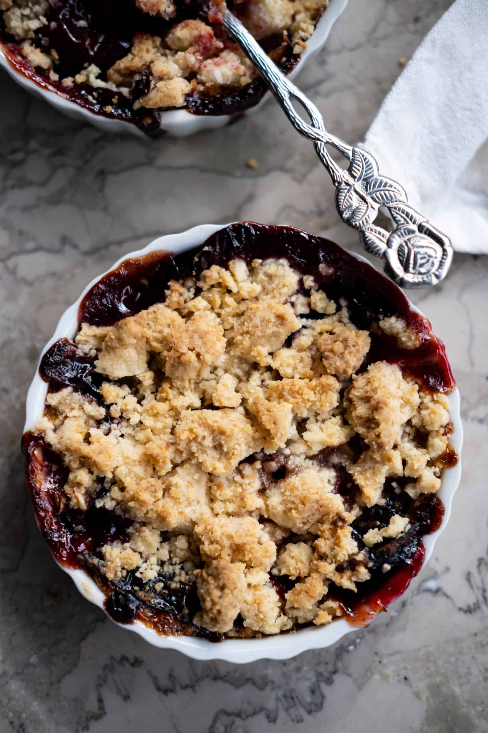 Szilvás crumble