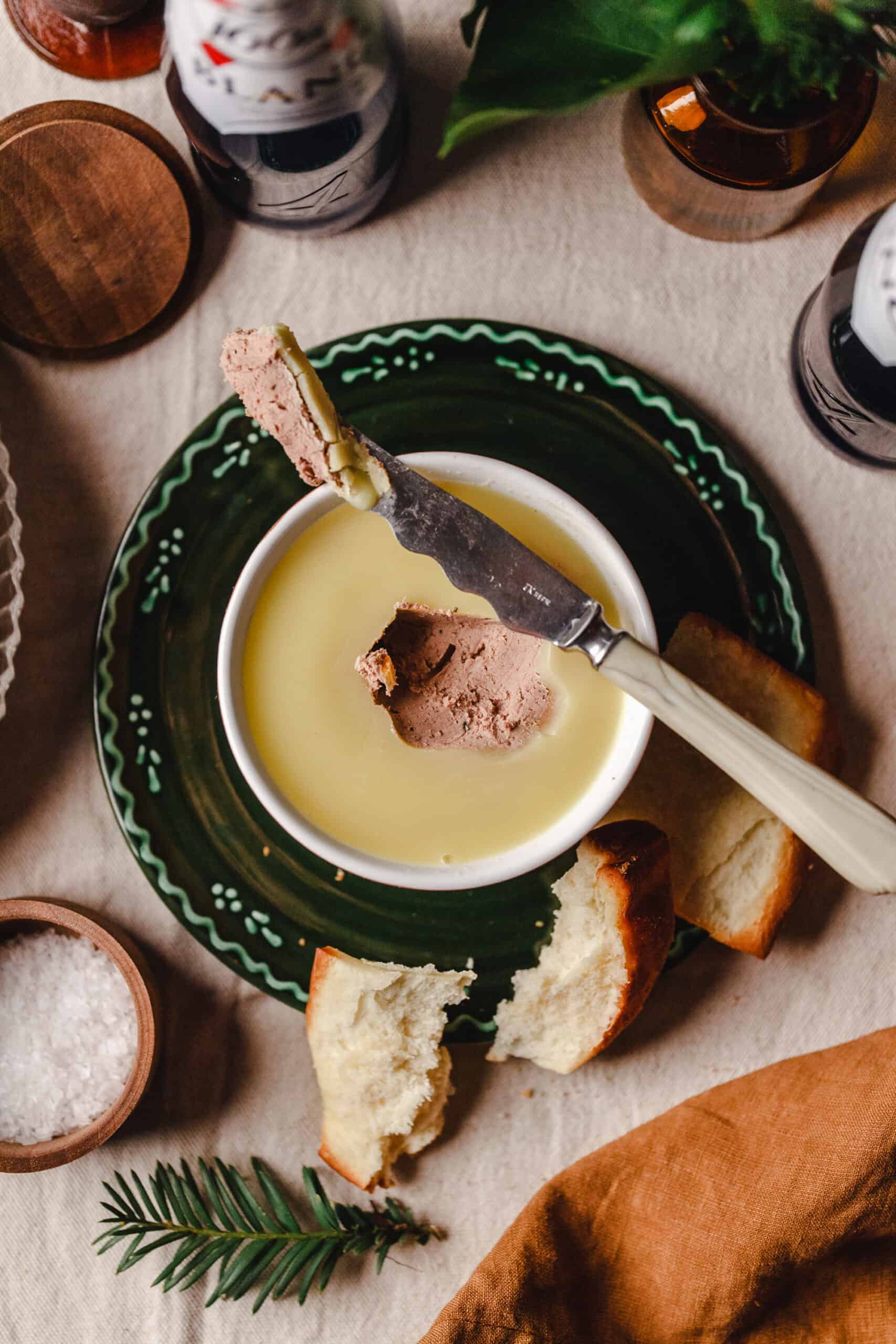 Narancsos házi májkrém tisztított vajjal