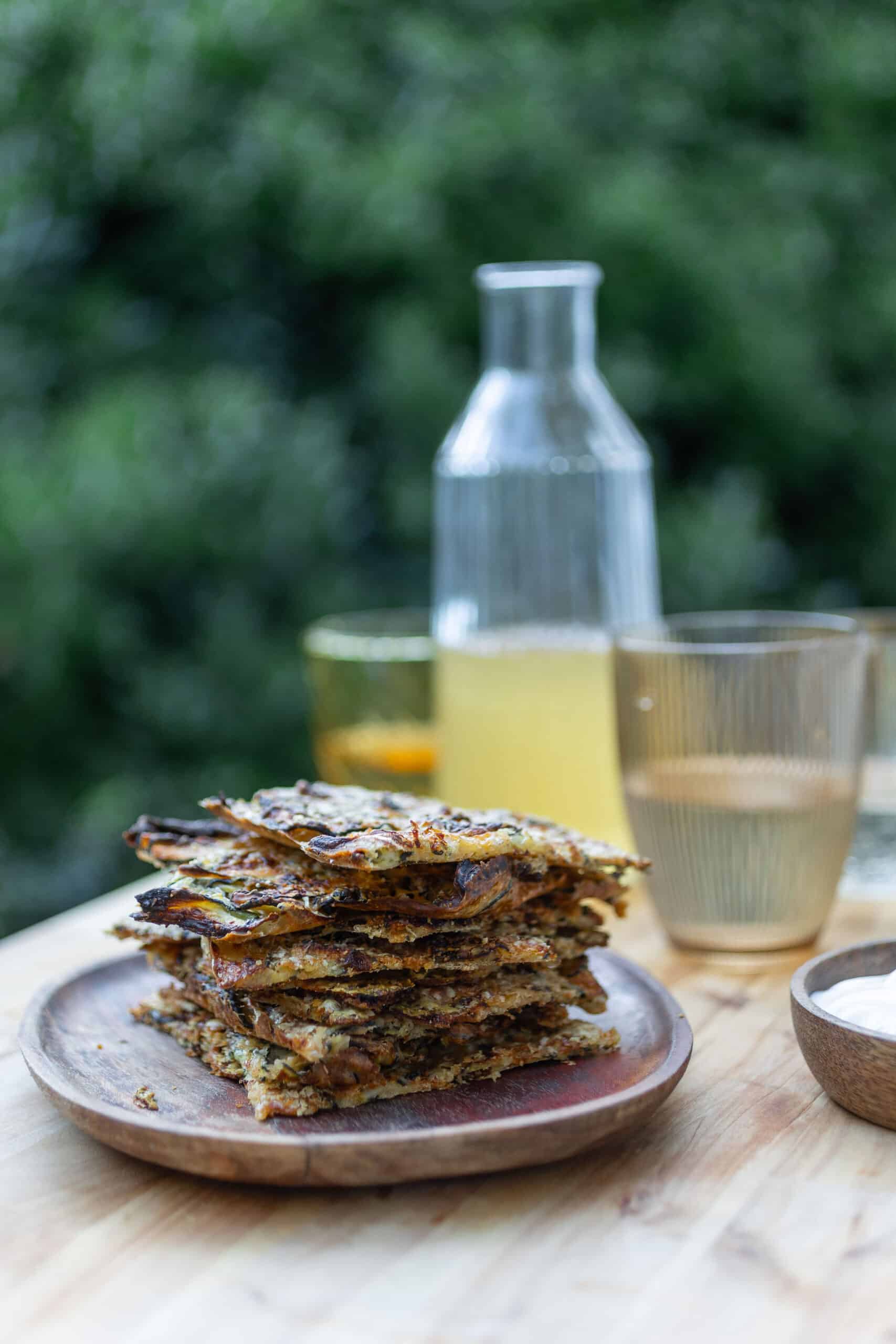 Scarpaccia, a toszkán cukkinilepény