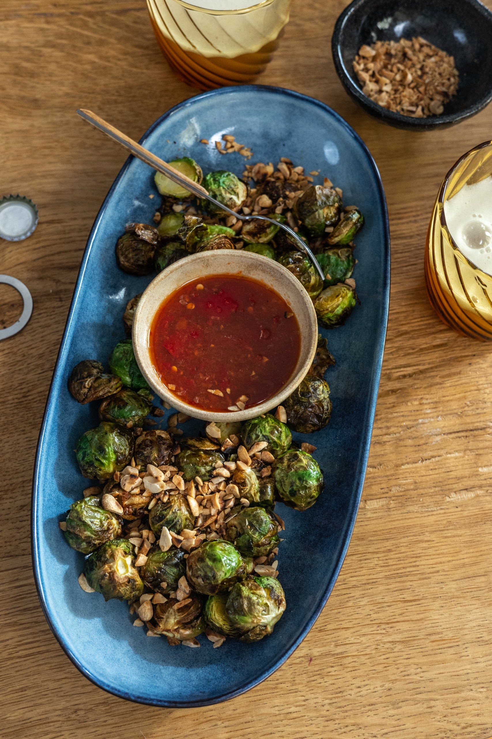 Ropogós kelbimbó édes chiliszósszal