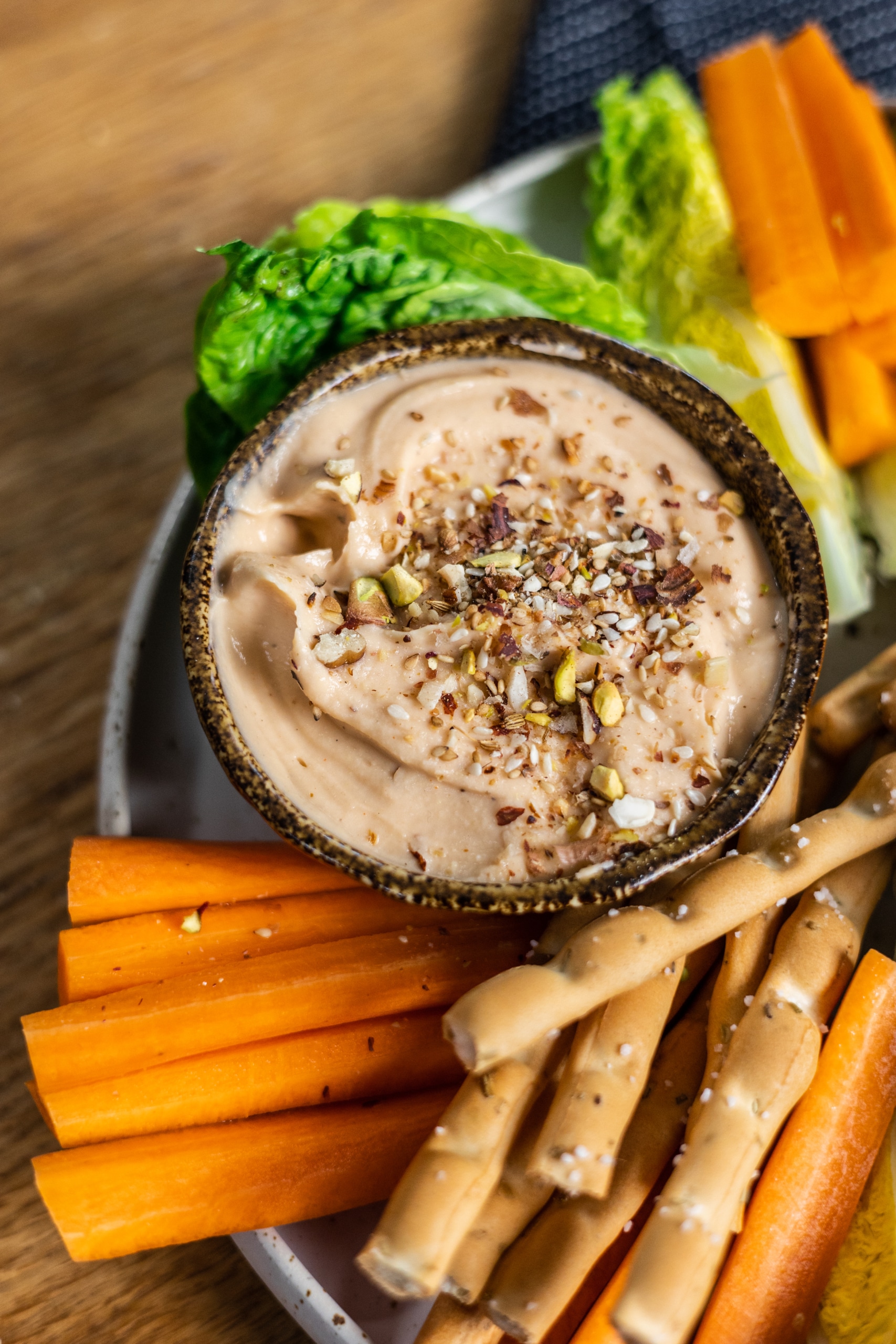 Fehérbab-mártogatós házi ropival