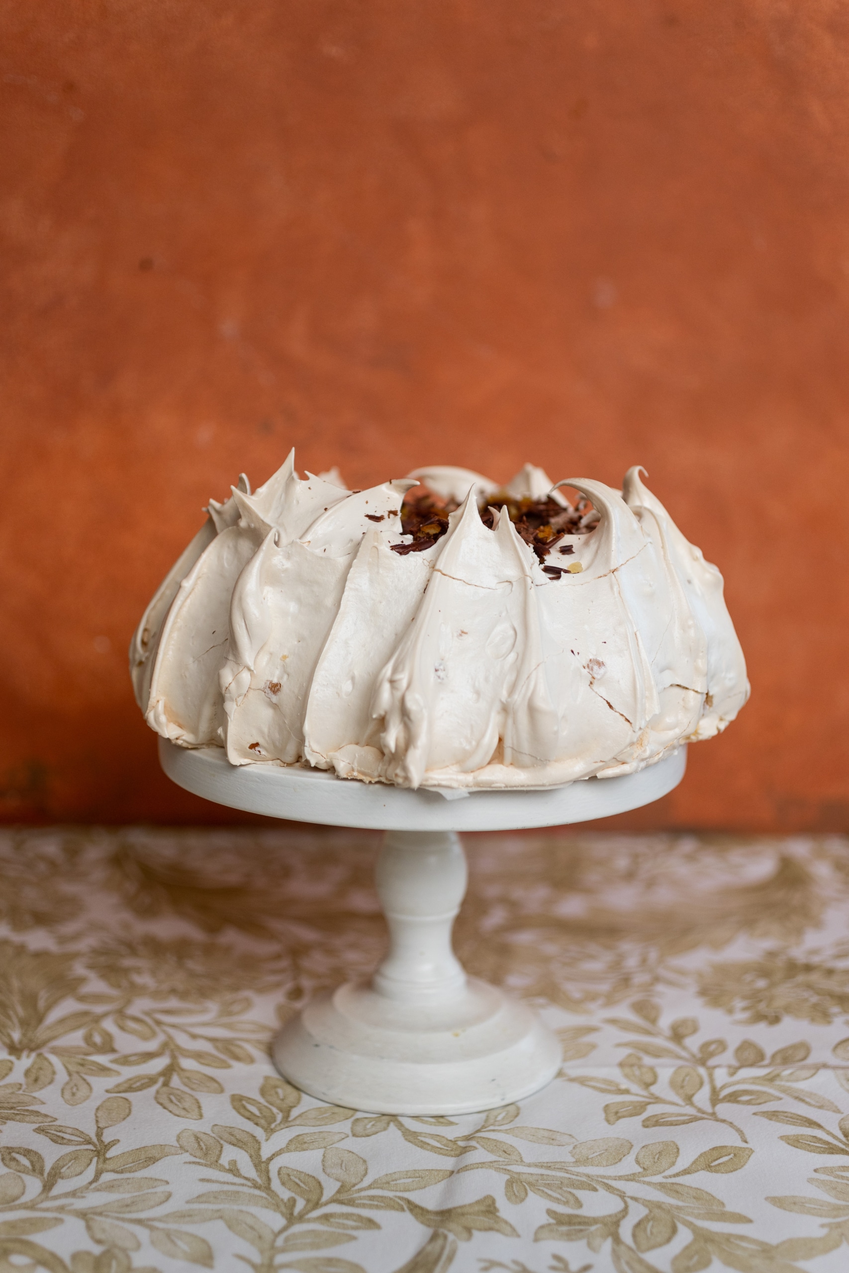 Narancsos-csokis pavlova